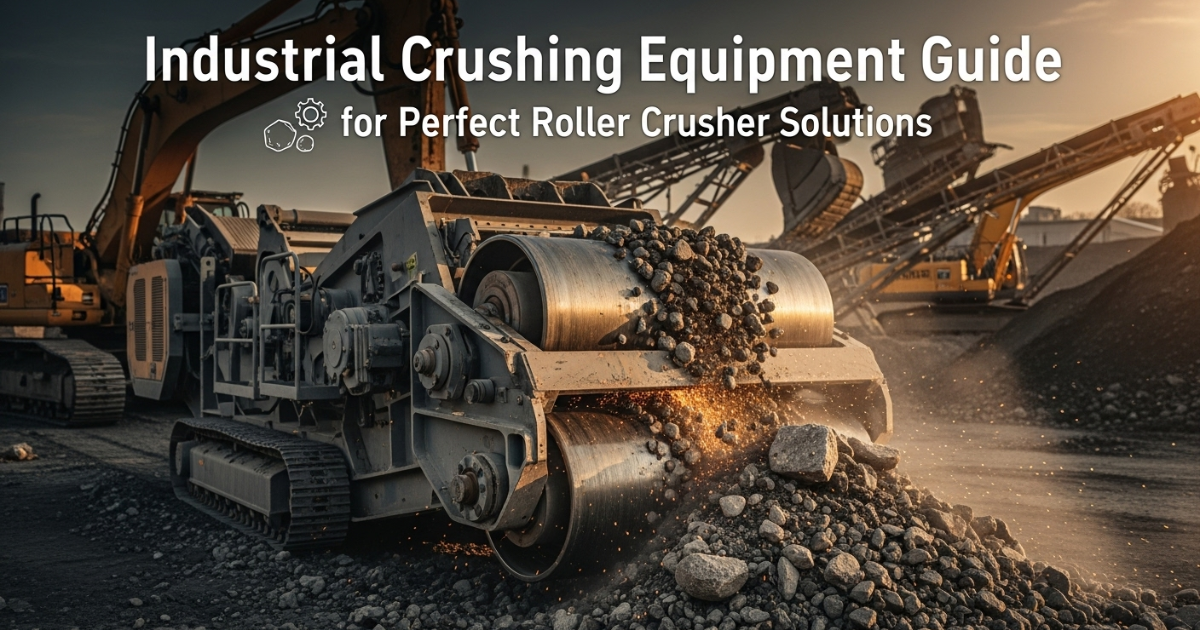 Industrial Crushing Equipment Guide for Perfect Roller Crusher Solutions