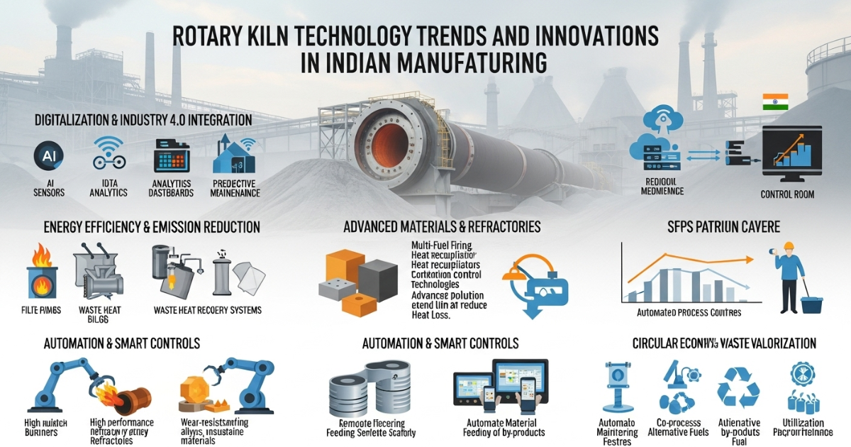 Rotary Kiln Technology Trends and Innovations in Indian Manufacturing