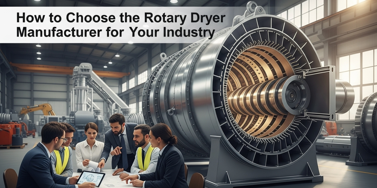 Best Rotary Dryer Manufacturer for Your Industry