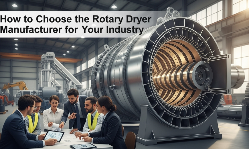 Best Rotary Dryer Manufacturer for Your Industry