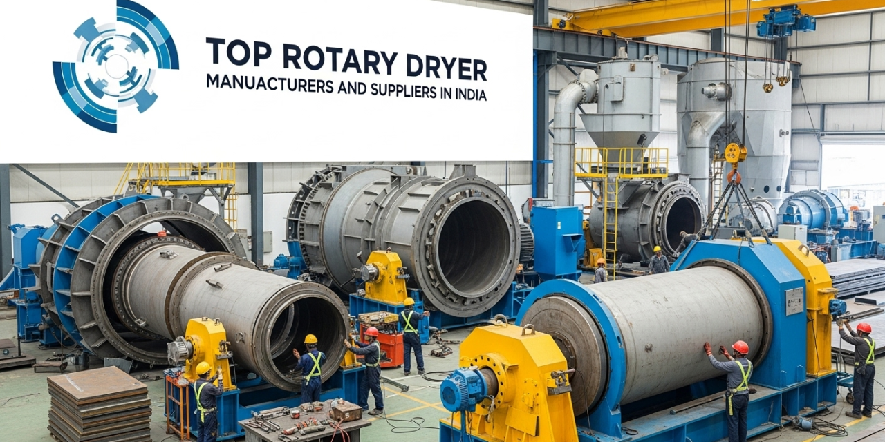 Rotary Dryer Manufacturers and Suppliers in India