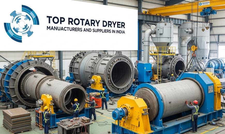 Rotary Dryer Manufacturers and Suppliers in India