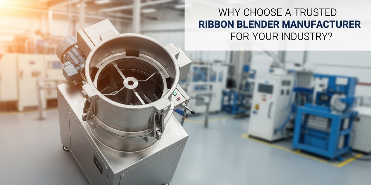 Trusted Ribbon Blender Manufacturer