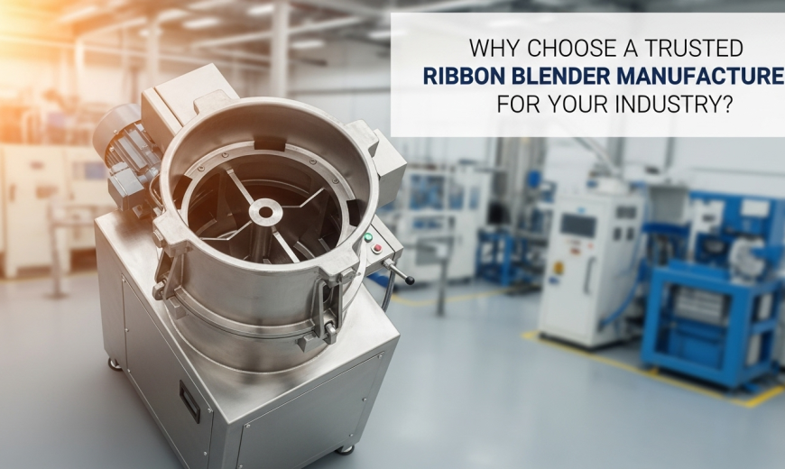 Trusted Ribbon Blender Manufacturer