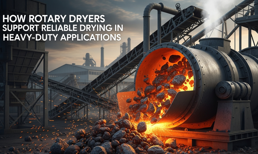 How Rotary Dryers Support Reliable Drying in Heavy-Duty Applications