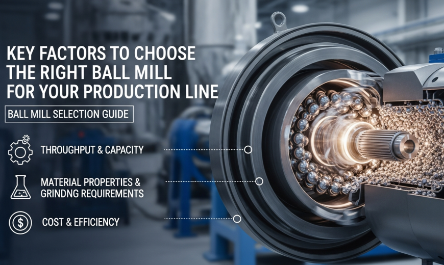 Key Factors to Choose the Right Ball Mill for Your Production Line