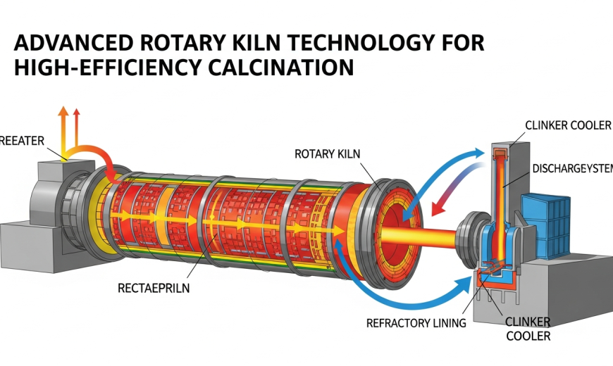 Advanced Rotary Kiln Technology for High-Efficiency Calcination