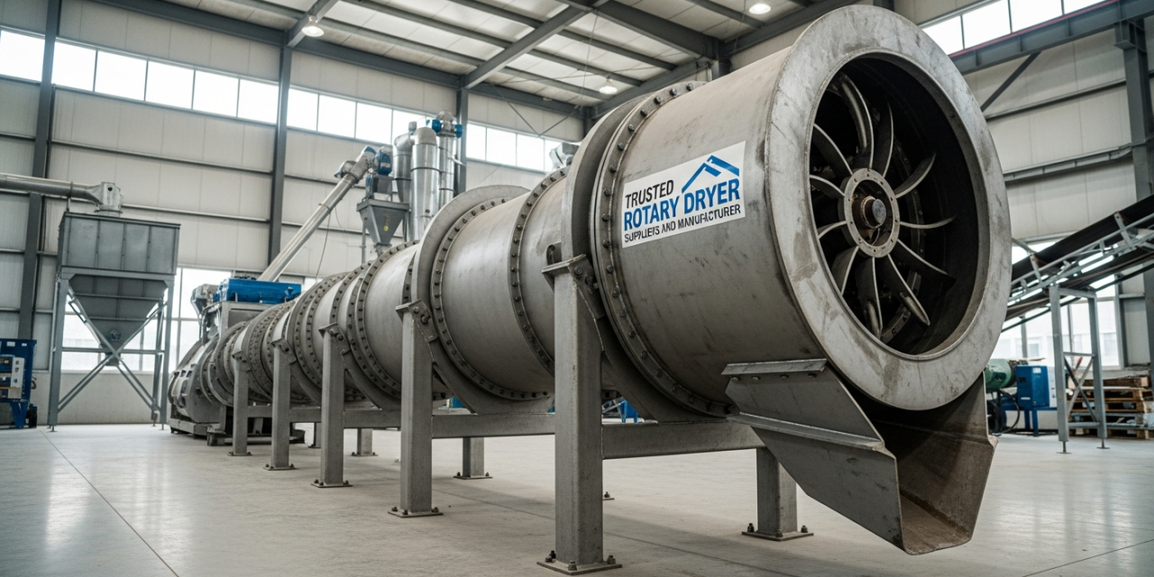 Rotary Dryer Suppliers and Manufacturer