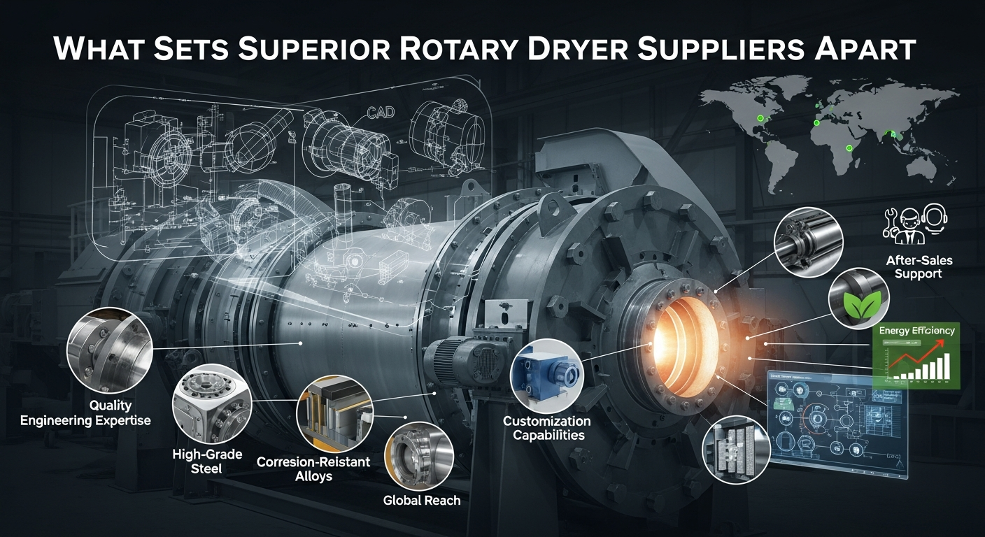 What Sets Superior Rotary Dryer