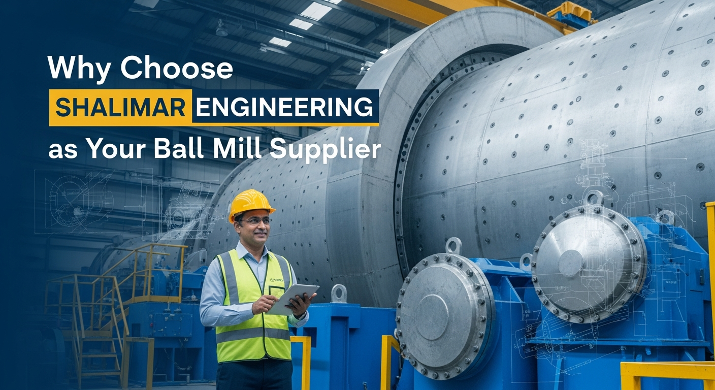Why Choose Shalimar Engineering as Your Ball Mill Supplier