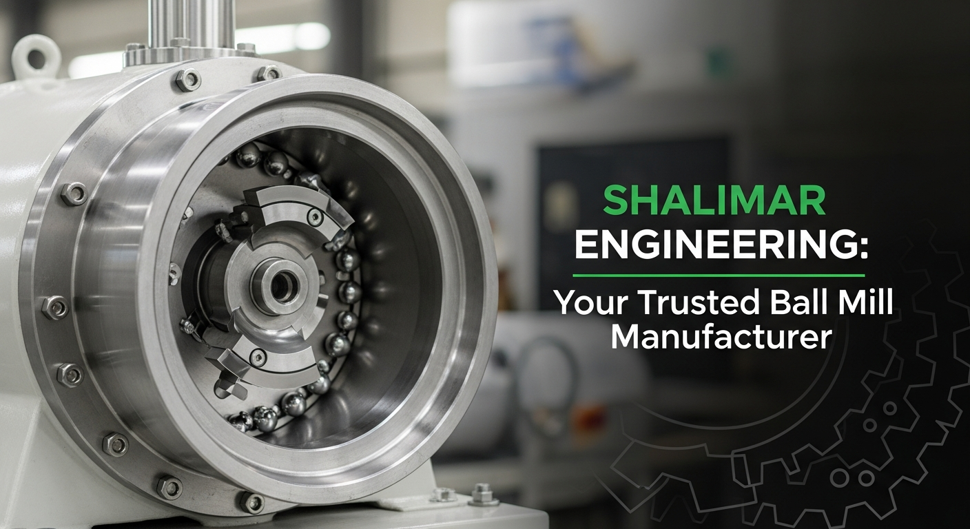 Shalimar Engineering: Your Trusted Ball Mill Manufacturer