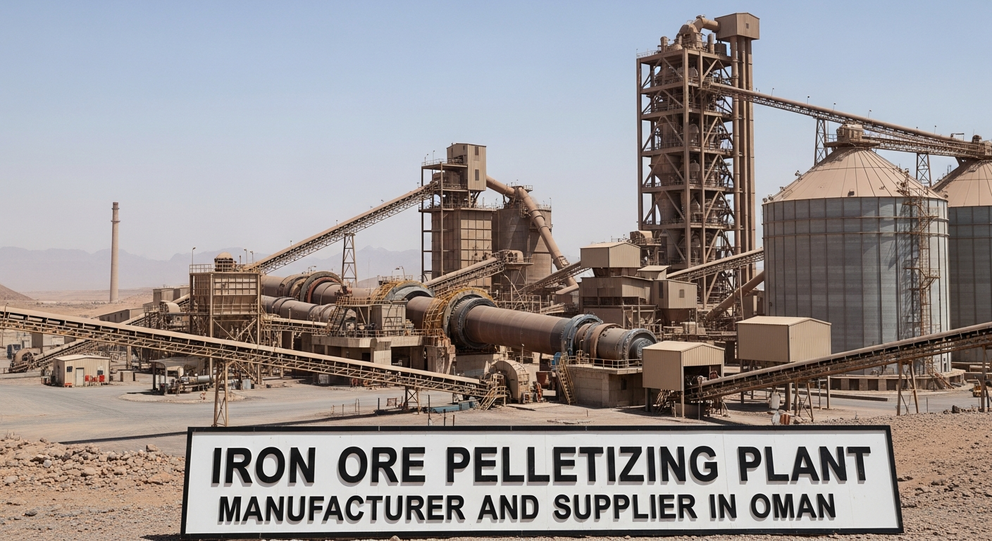 Iron Ore Pelletizing Plant Manufacturer