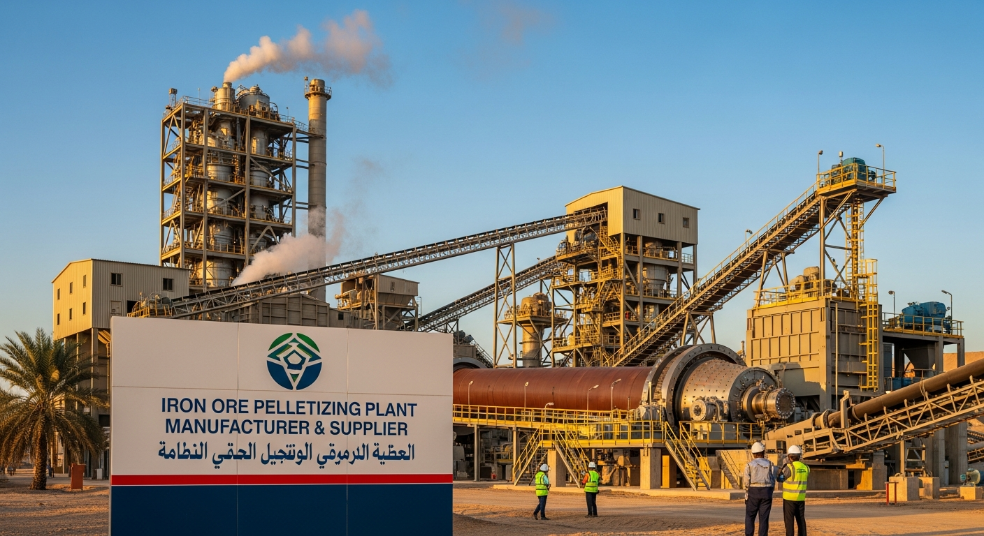 Iron Ore Pelletizing Plant Manufacturer in Saudi Arabia