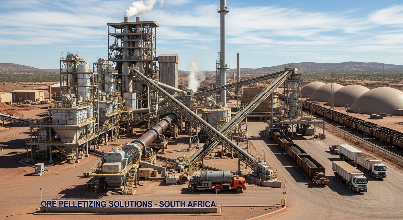 Iron Ore Pelletizing Plant Manufacturer and Supplier in South Africa