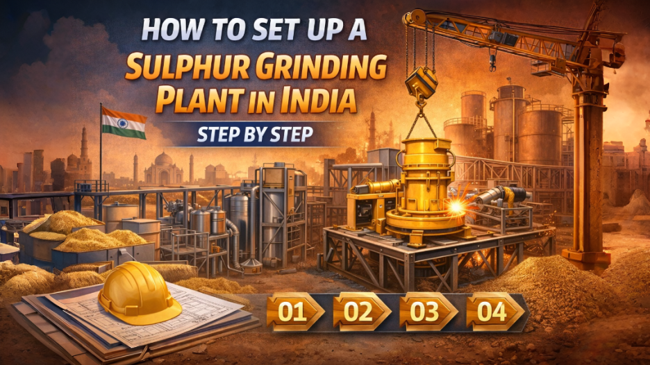 Sulphur Grinding Plant Setup Guide for India