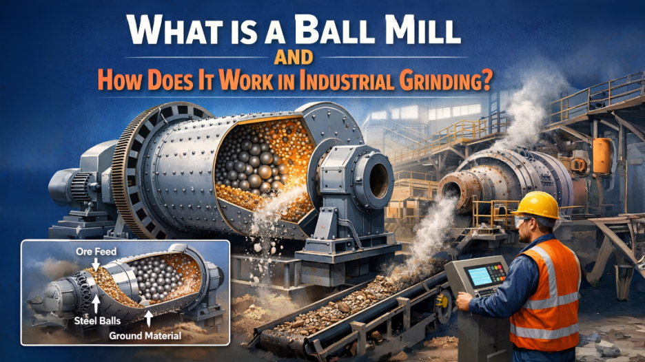 What is a Ball Mill and How Does It Work in Industrial Grinding