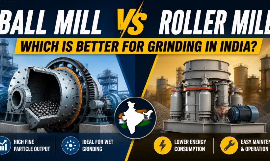 Ball Mill vs Roller Mill Which is Better for Grinding in India