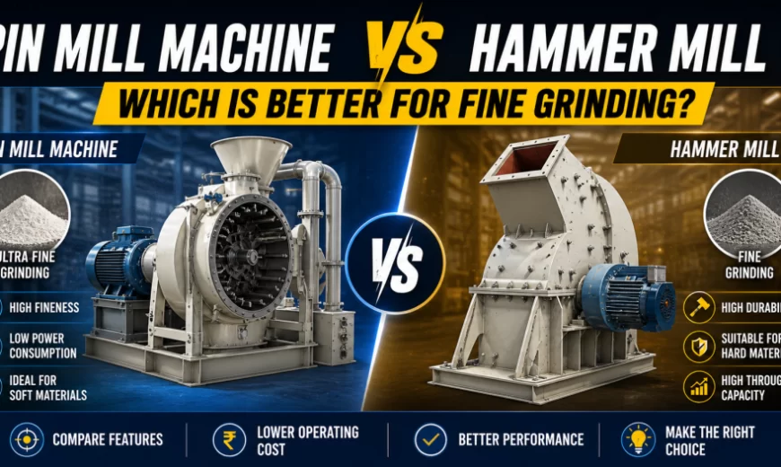 Pin Mill Machine vs Hammer Mill Which is Better for Fine Grinding