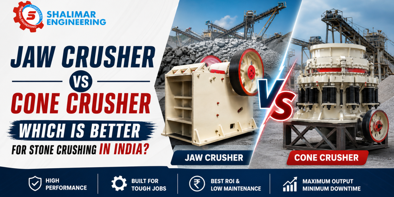 Jaw Crusher vs Cone Crusher Which is Better for Stone Crushing in India?
