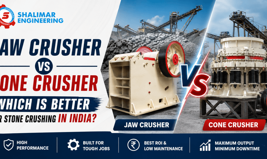 Jaw Crusher vs Cone Crusher Which is Better for Stone Crushing in India?