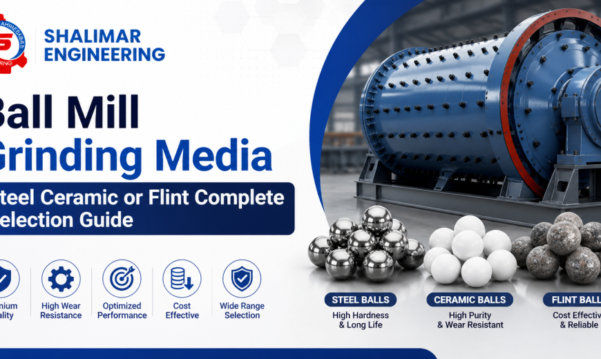 Ball Mill Grinding Media Steel Ceramic or Flint Complete Selection Guide