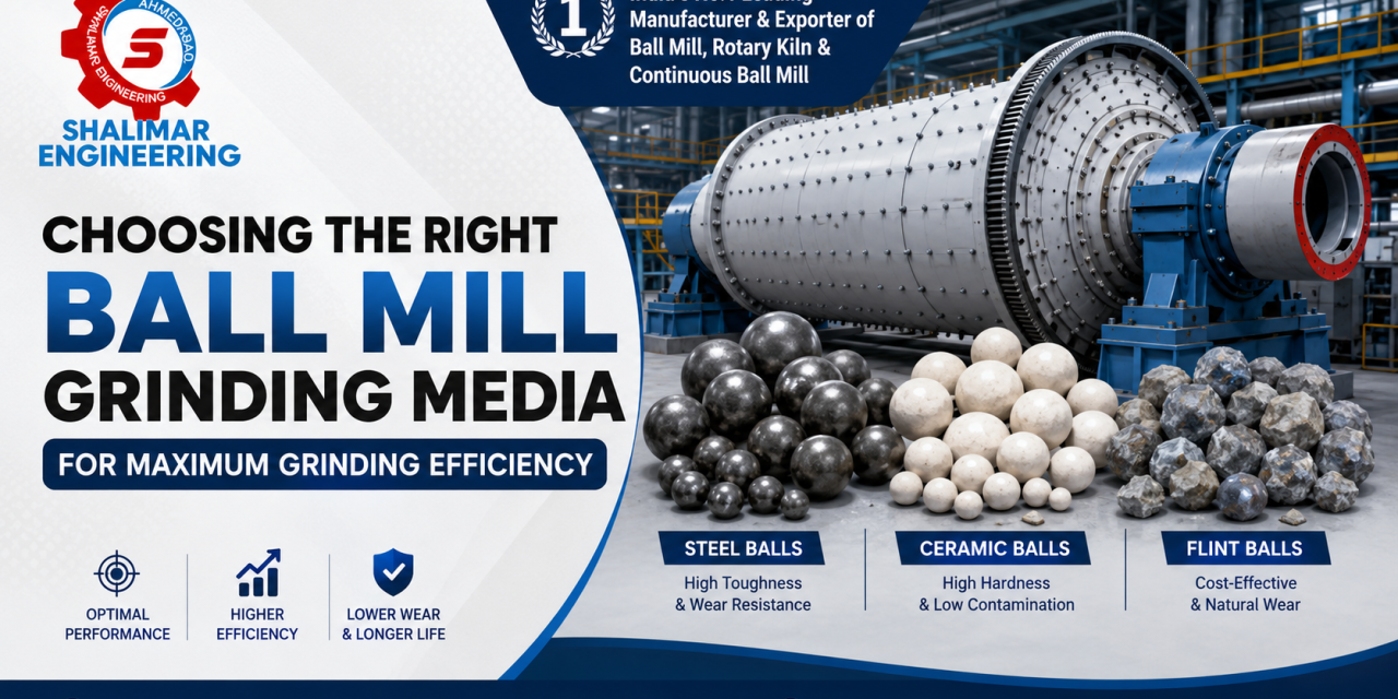 Choosing the Right Ball Mill Grinding Media for Maximum Grinding Efficiency