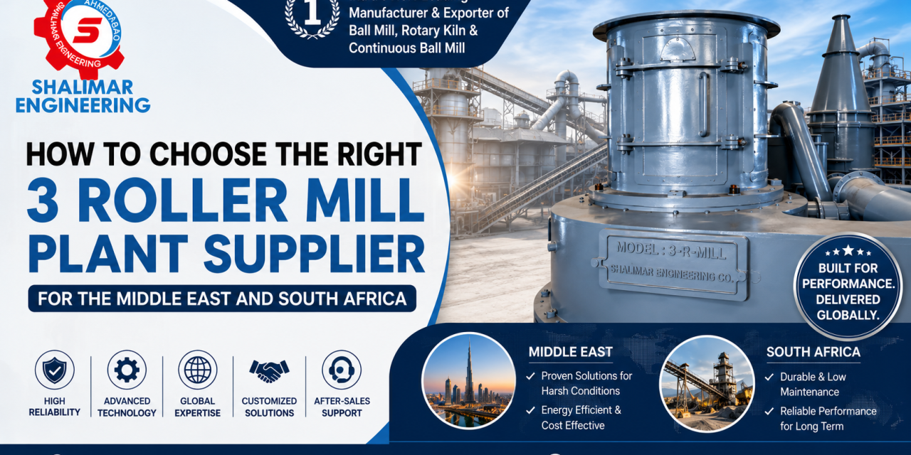 How to Choose the Right 3 Roller Mill Plant Supplier for the Middle East and South Africa