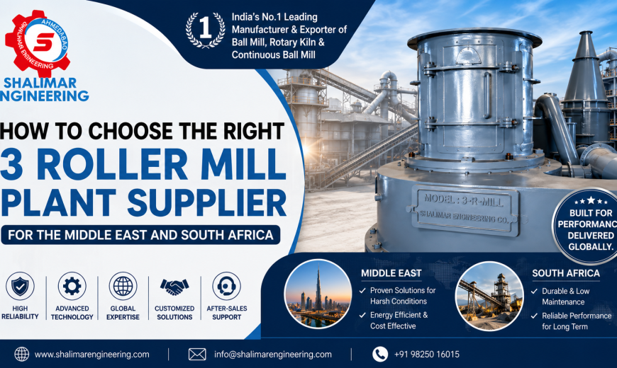 How to Choose the Right 3 Roller Mill Plant Supplier for the Middle East and South Africa