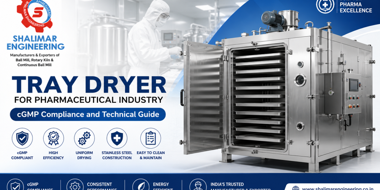 Tray Dryer for Pharmaceutical Industry cGMP Compliance and Technical Guide