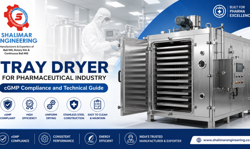 Tray Dryer for Pharmaceutical Industry cGMP Compliance and Technical Guide