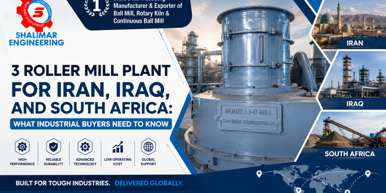 3 Roller Mill Plant for Iran, Iraq, and South Africa: What Industrial Buyers Need to Know