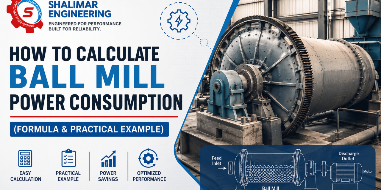 How to Calculate Ball Mill Power Consumption (Formula & Practical Example)