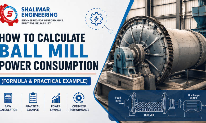 How to Calculate Ball Mill Power Consumption (Formula & Practical Example)