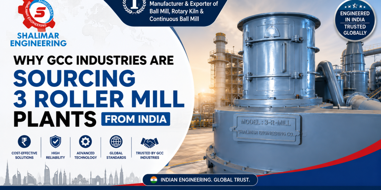 Why GCC Industries Are Sourcing 3 Roller Mill Plants from India