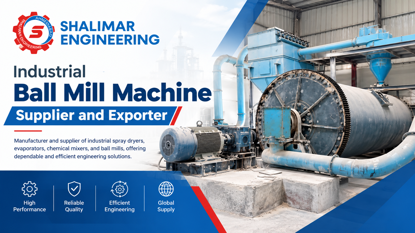 Reliable Ball Mill Supplier