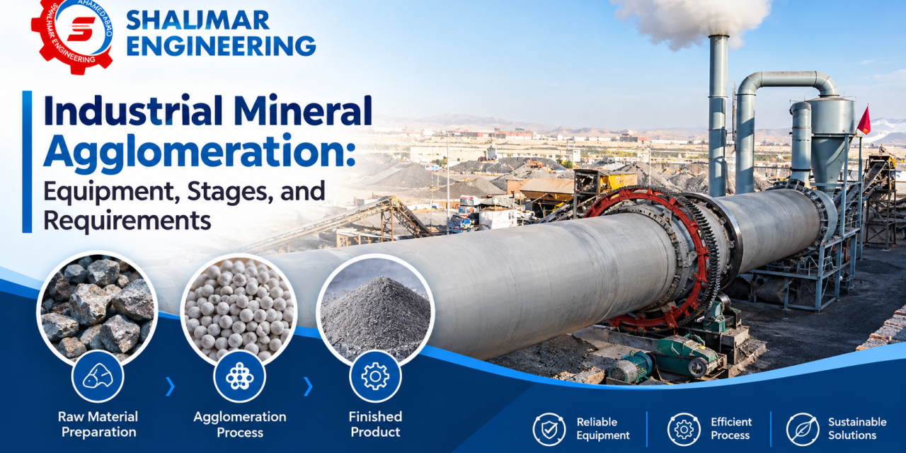 Industrial Mineral Agglomeration: Equipment, Stages, and Requirements