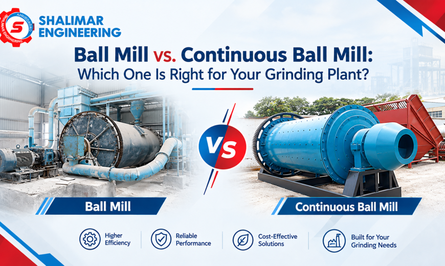 Ball Mill vs. Continuous Ball Mill: Which One Is Right for Your Grinding Plant
